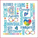 (image for) Subway Art - Autism Neurodiversity Awareness